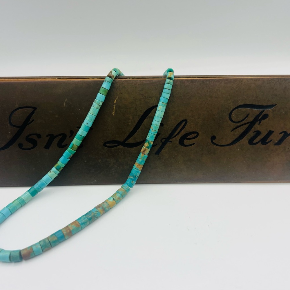 American Turquoise Necklace - Picture 6 of 7